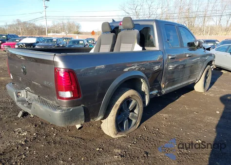 2020 Ram 1500 Classic Warlock 4X4 6'4 Box from USA, damaged, VIN 1C6RR7GG2LS115580